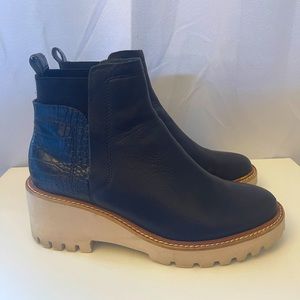 Dolce Vita croc ankle Boots size 9